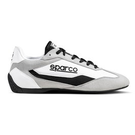 Sparco Botines S-Drive Taille 43 Blanc-Noir S0012A743BINR Chaussure de style course