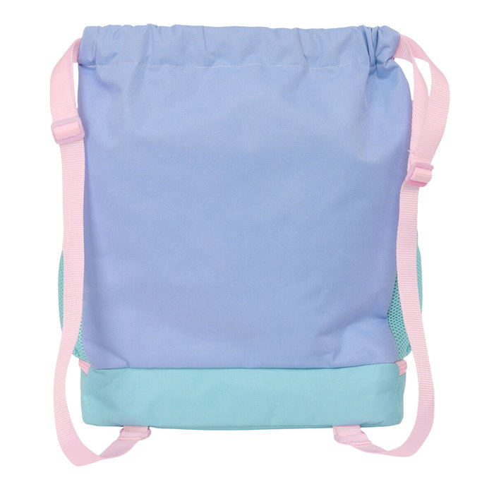 Sac à dos serré par des ficelles Munich Mellow Bleu Rose Celeste 35 x 40 x 1 cm
