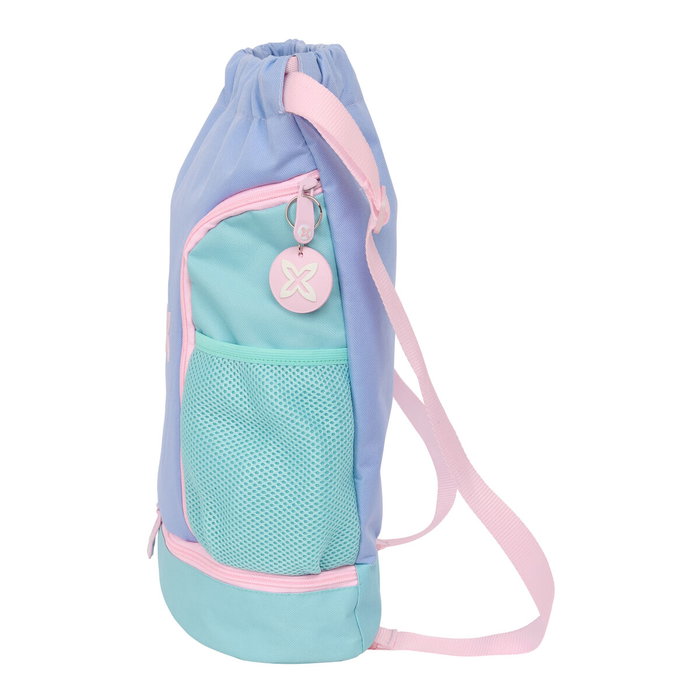 Sac à dos serré par des ficelles Munich Mellow Bleu Rose Celeste 35 x 40 x 1 cm