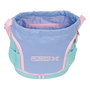 Sac à dos serré par des ficelles Munich Mellow Bleu Rose Celeste 35 x 40 x 1 cm