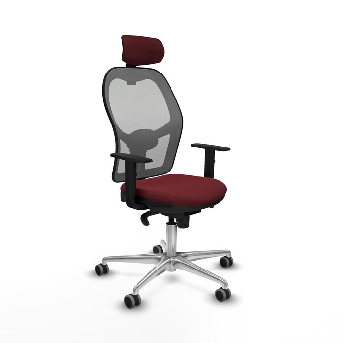 Piqueras y Crespo Chaise de Bureau 1D086G2 Bordeaux Piqueras y Crespo Chaise de Bureau 1D086G2 Bordeaux