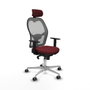 Piqueras y Crespo Chaise de Bureau 1D086G2 Bordeaux