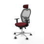 Piqueras y Crespo Chaise de Bureau 1D086G2 Bordeaux