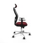 Piqueras y Crespo Chaise de Bureau 1D086G2 Bordeaux