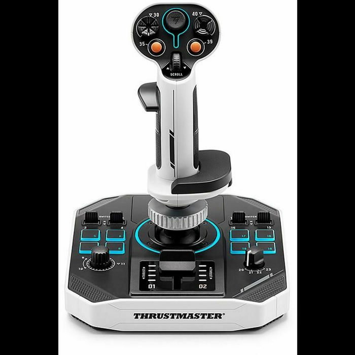 Thrustmaster Sol-R 1 Flightstick Noir et blanc