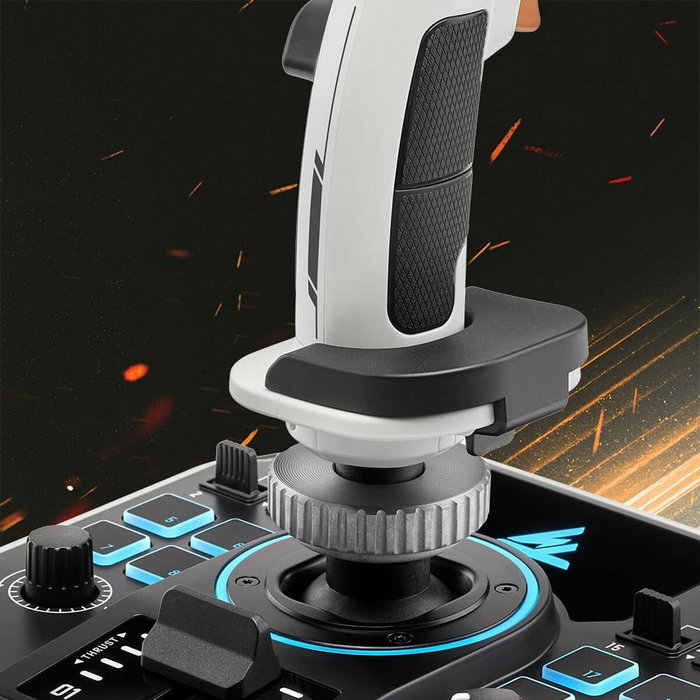 Thrustmaster Sol-R 1 Flightstick Noir et blanc