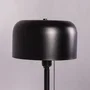 Messina SKD-T1010 - Lampe de table en acier avec interrupteur à tirette et douille E27 - Éclairage d'intérieur design
