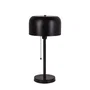 Messina SKD-T1010 - Lampe de table en acier avec interrupteur à tirette et douille E27 - Éclairage d'intérieur design