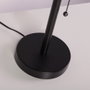 Lampe de table Messina en acier avec interrupteur à tirette [SKD-T1010]