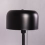 Lampe de table Messina en acier avec interrupteur à tirette [SKD-T1010]