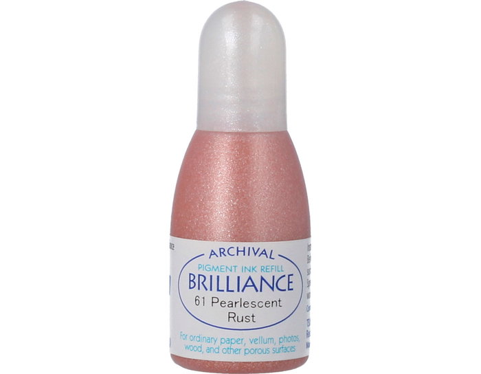 Tsukineko Encre BRILLIANCE Oxyde Perlé 20ml Tsukineko Encre BRILLIANCE Oxyde Perlé 20ml