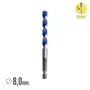 WOLFPACK LINEA PROFESIONAL Foret Universel Hexagonal 8,0 mm