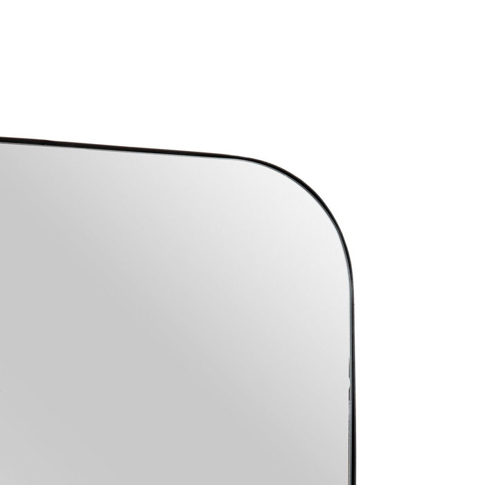 Miroir mural 50 x 2,5 x 150 cm Noir Métal