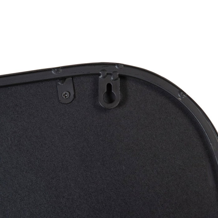 Miroir mural 50 x 2,5 x 150 cm Noir Métal