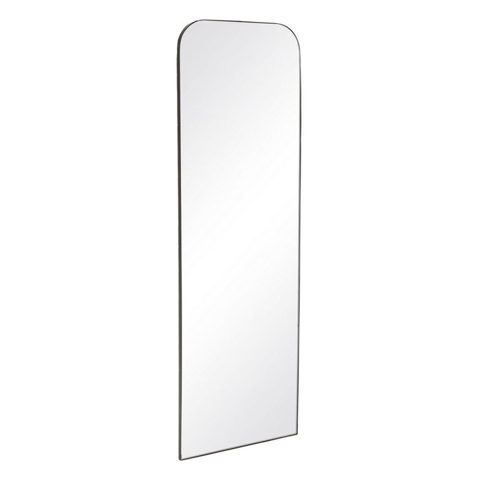 Miroir mural 50 x 2,5 x 150 cm Noir Métal