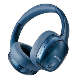 Intenso 3740405 Casque Over-Ear Bluetooth 5.3 avec ANC Bleu Autonomie 75h O400HA