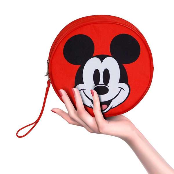 Karactermania Necesser Jumbo Visage Mickey Mouse 21 x 7 x 23 cm en Polyester pour Plage - Neceser Redondo Karactermania Necesser Jumbo Visage Mickey Mouse 21 x 7 x 23 cm en Polyester pour Plage - Neceser Redondo