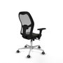 Piqueras y Crespo Chaise de Bureau 3D086G0 Noir