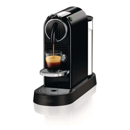 De'Longhi EN167.B Machine à capsules CitiZ, Noir, compatible Nespresso