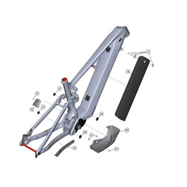Ghost Kit de protection E-BIKE GHOST E-ASX