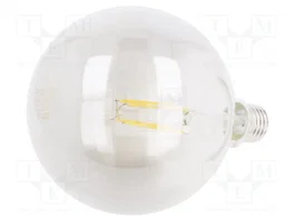 GTV Poland Lampe LED E27 gris 8W 2700K