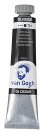 Van Gogh Peinture à l'huile Noir d'Ivoire 20 ml