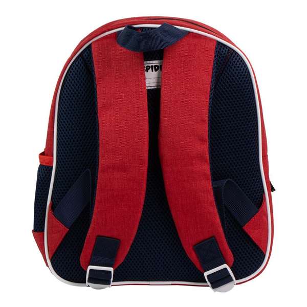 Cerdá Mochila Infantil Spidey - Sac à dos enfant Spider-Man, Rouge - Dimensions : 2.5 x 3.0 x 1.0 cm - À partir de 3 ans