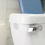 Ingenuity Mini Toilette enfant avec Réducteur de Toilette, Chasse d'eau musicale et rangement, Blanc