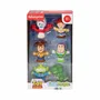 Mattel - Coffret de 6 Figurines Toy Story avec Buzz l'Éclair, Woody, Jessie, Rex, un Alien et Forky