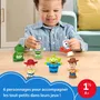 Mattel - Coffret de 6 Figurines Toy Story avec Buzz l'Éclair, Woody, Jessie, Rex, un Alien et Forky