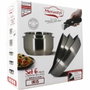 Menastyl Batterie de Cuisine Induction - 5 pièces - Inox - Gris