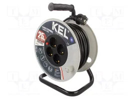KEL Rallonge réseau CRAFT 25m 4 prises