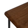 BigBuy Home Table d'appoint LAGOM Noir Naturel - Lot de 2 Pièces