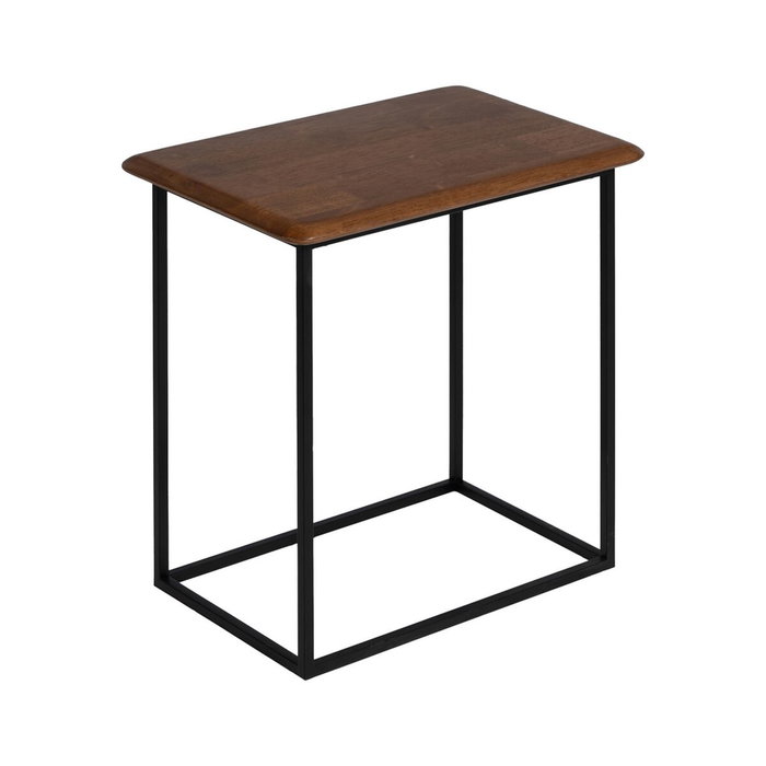 BigBuy Home Table d'appoint LAGOM Noir Naturel - Lot de 2 Pièces BigBuy Home Table d'appoint LAGOM Noir Naturel - Lot de 2 Pièces