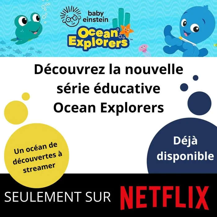 Baby Einstein Ocean Explorers Neptune - Piano musical bébé pour lit, 3 modes (langues, chiffres, mélodies) - Cadeau 0M+