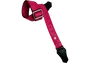 GETM Correa Guit/Bajo Ajustable 165 cm Polipiel Nailon Cuero Rosa Motif Serpent