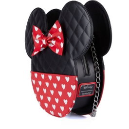 Loungefly Sac bandoulière réversible Disney Mickey et Minnie