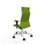 Piqueras Y Crespo Fauteuil Albacete, Simili-cuir Pistache, Mécanisme Synchrone