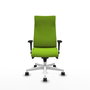 Piqueras Y Crespo Fauteuil Albacete, Simili-cuir Pistache, Mécanisme Synchrone