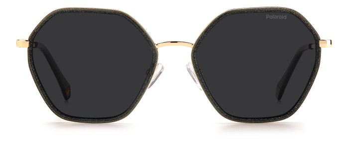Polaroid PLD-6147-S-X-KB7-M9 Lunettes de soleil hexagonales grises Polaroid PLD-6147-S-X-KB7-M9 Lunettes de soleil hexagonales grises