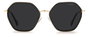 Polaroid PLD-6147-S-X-KB7-M9 Lunettes de soleil hexagonales grises