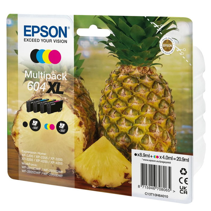 Cartouche d'encre originale Epson 604XL Noir
