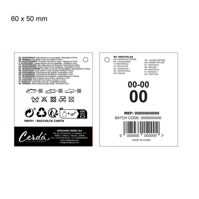 Chaussons Minnie Mouse Rose 26-27