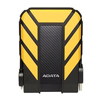 ADATA HD710 Pro Disque dur externe portable 2 TB résistant IPX8 USB 3.1, noir/jaune, protection militaire contre les chocs et l'eau ADATA HD710 Pro Disque dur externe portable 2 TB résistant IPX8 USB 3.1, noir/jaune, protection militaire contre les chocs et l'eau