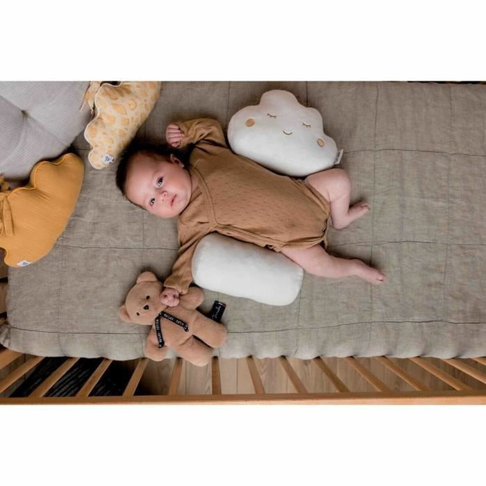 Tineo Cale bébé CLOUDY 2en1 - Blanc et marron Tineo Cale bébé CLOUDY 2en1 - Blanc et marron