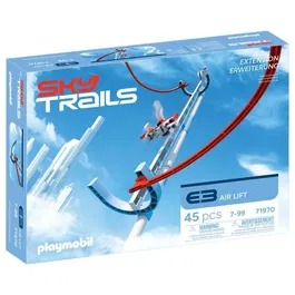 Playmobil Sky Trails - Air Lift Set d'expansion Circuit aérien avec 45 pièces - Jeu de construction pour enfants dès 7 ans