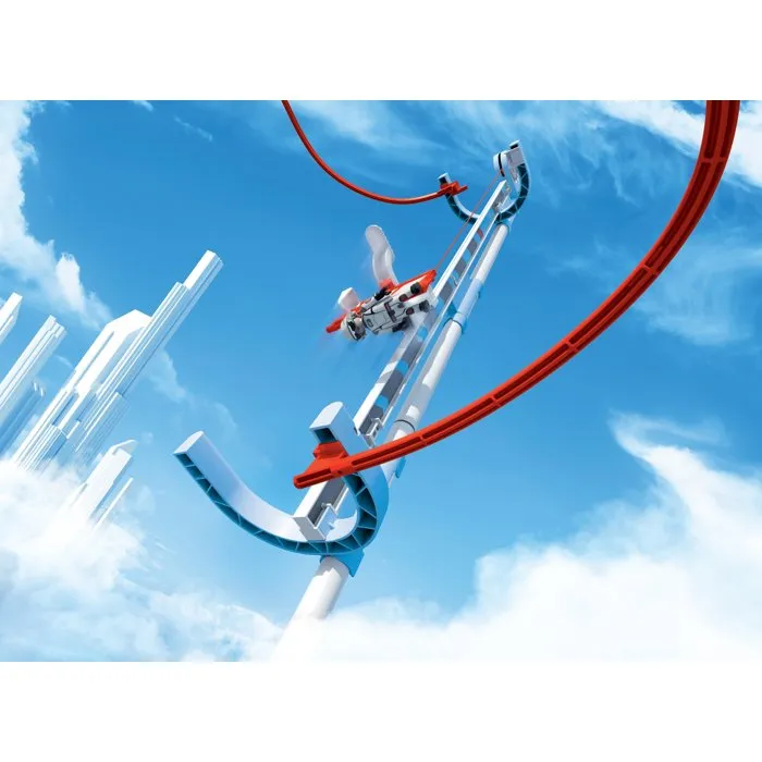 Playmobil Sky Trails - Air Lift Set d'expansion Circuit aérien avec 45 pièces - Jeu de construction pour enfants dès 7 ans