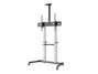 Equip Support Sol avec Roues pour Écran Plat 60-100 pouces VESA 200x200 à 1000x600 Noir