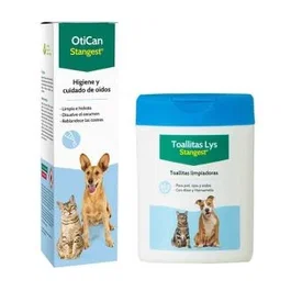 STANGEST VET Otican Oidos Pack + 40 Lingettes Vet