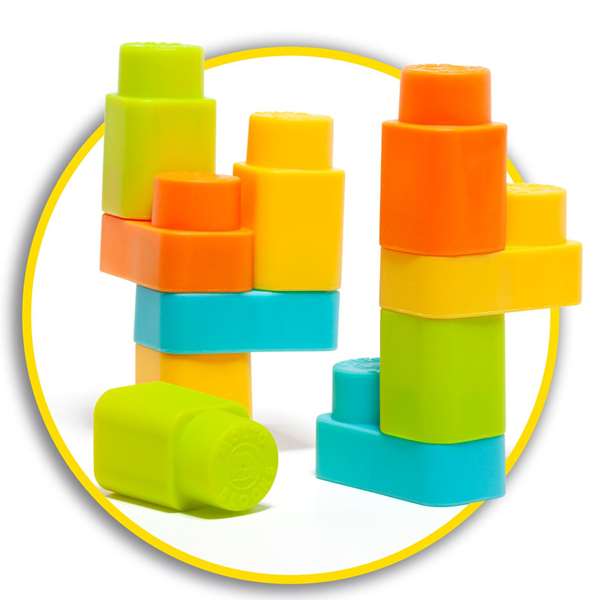 Molto Cebra d'activités avec sons et 15 blocs
